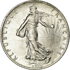 Coin, France, Semeuse, 2 Francs, 1918, Paris, MS(64), Silver, KM:845.1