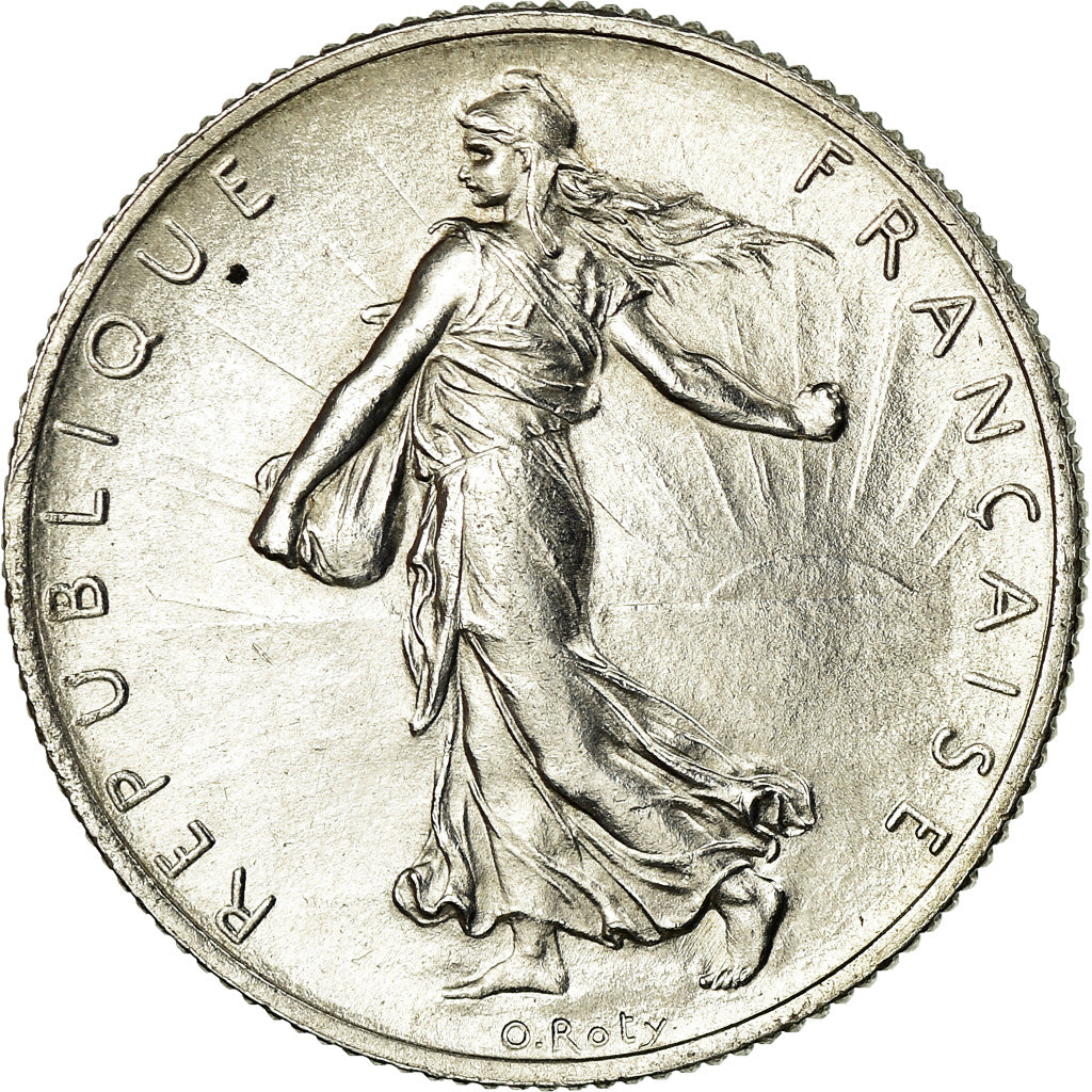 Monnaie, France, Semeuse, 2 Francs, 1919, Paris, SPL+, Argent, Gadoury:532