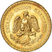Coin, Mexico, 2-1/2 Pesos, 1945, Mexico City, AU(55-58), Gold, KM:463
