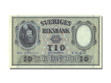 Sweden, 10 Kronor, 1956, KM #43d, UNC(65-70)
