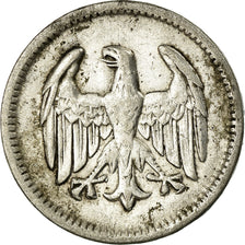 Coin, GERMANY, WEIMAR REPUBLIC, Mark, 1924, Berlin, EF(40-45), Silver, KM:42