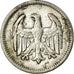 Coin, GERMANY, WEIMAR REPUBLIC, Mark, 1924, Berlin, EF(40-45), Silver, KM:42