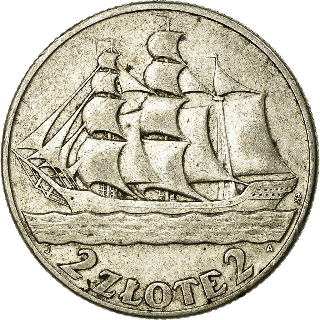 Moneta, Polonia, 2 Zlote, 1936, Warsaw, MB+, Argento, KM:30
