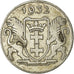 Moneda, DANZIG, 2 Gulden, 1932, MBC, Plata, KM:155