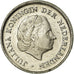 Coin, Netherlands, Juliana, 10 Cents, 1979, AU(50-53), Nickel, KM:182