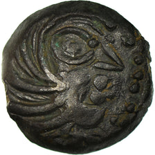 Moneta, Senones, Bronze Æ, Undated, AU(55-58), Bronze, Delestrée:S2637A