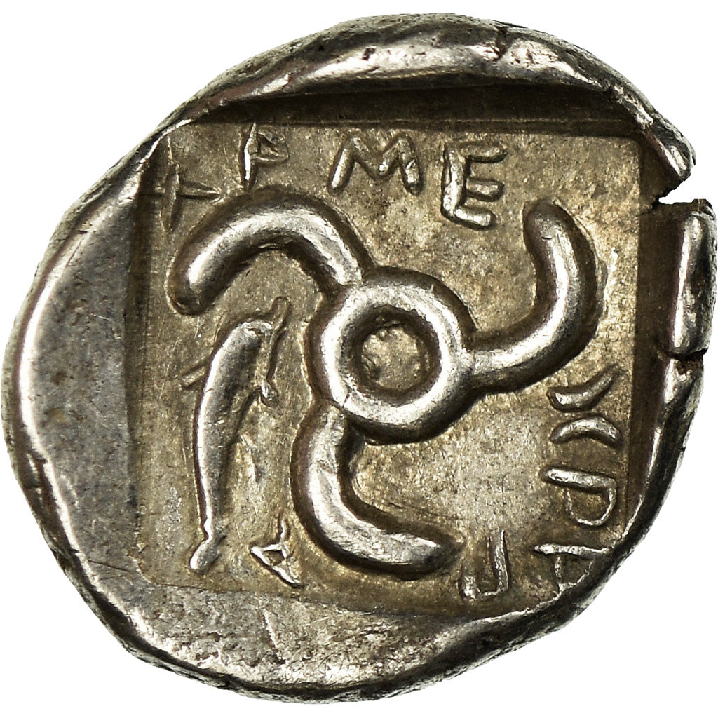 Coin, Lycia, Mithrapata, 1/6 Stater or Diobol, Phellos, EF(40-45), Silver