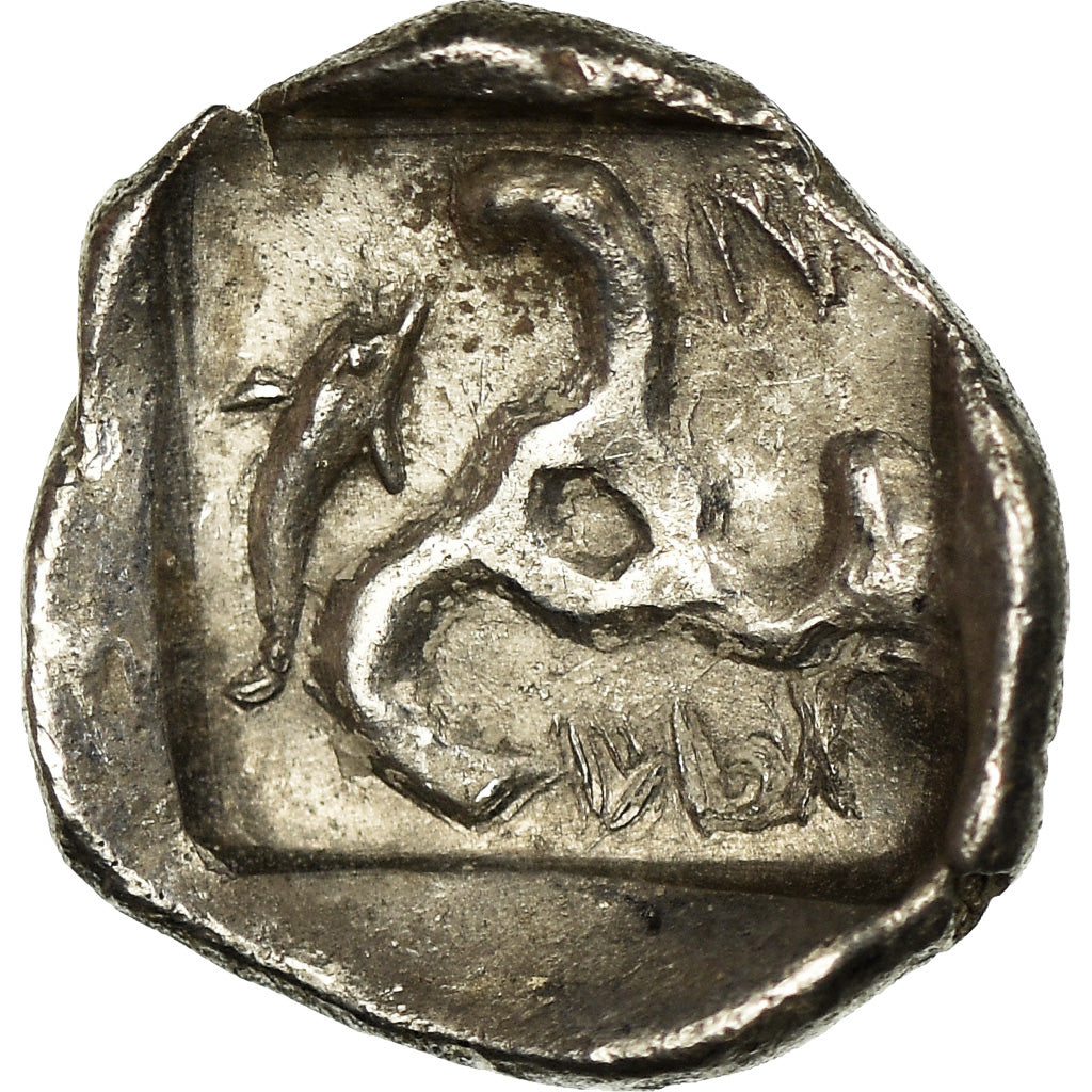 Coin, Lycia, Mithrapata, 1/6 Stater or Diobol, Phellos, EF(40-45), Silver
