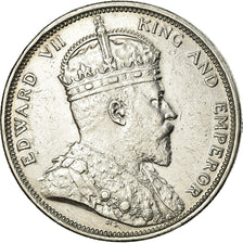 Coin, Straits Settlements, Edward VII, Dollar, 1903, Bombay, EF(40-45), Silver