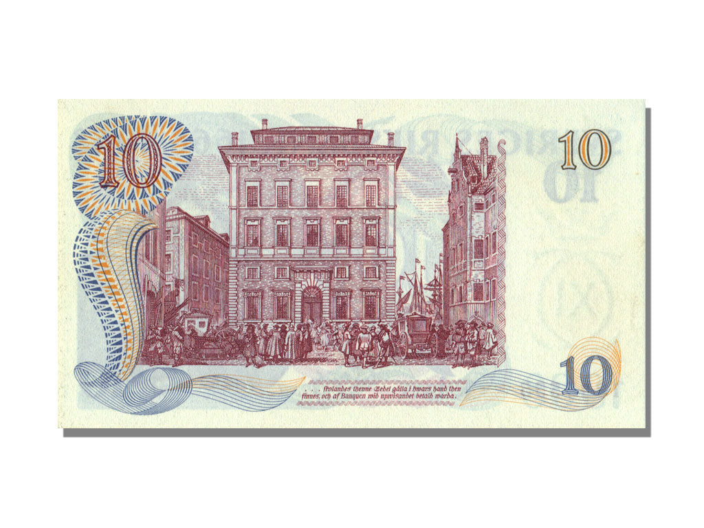 Sweden, 10 Kronor, 1968, UNC(65-70)