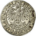 Moneta, Lituania, Sigismund II, 1/2 Groschen, 1548, Vilna, BB+, Argento