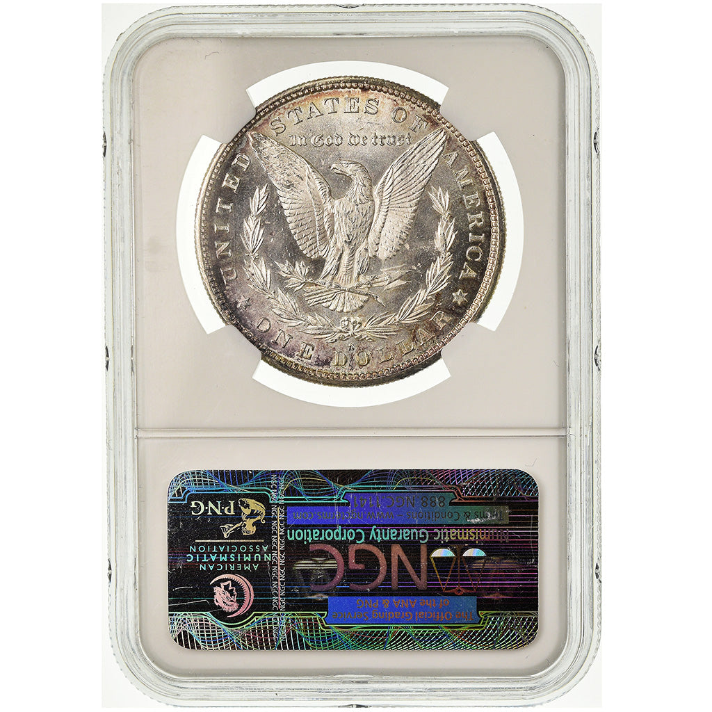 Coin, United States, Morgan Dollar, Dollar, 1880, San Francisco, NGC, MS66