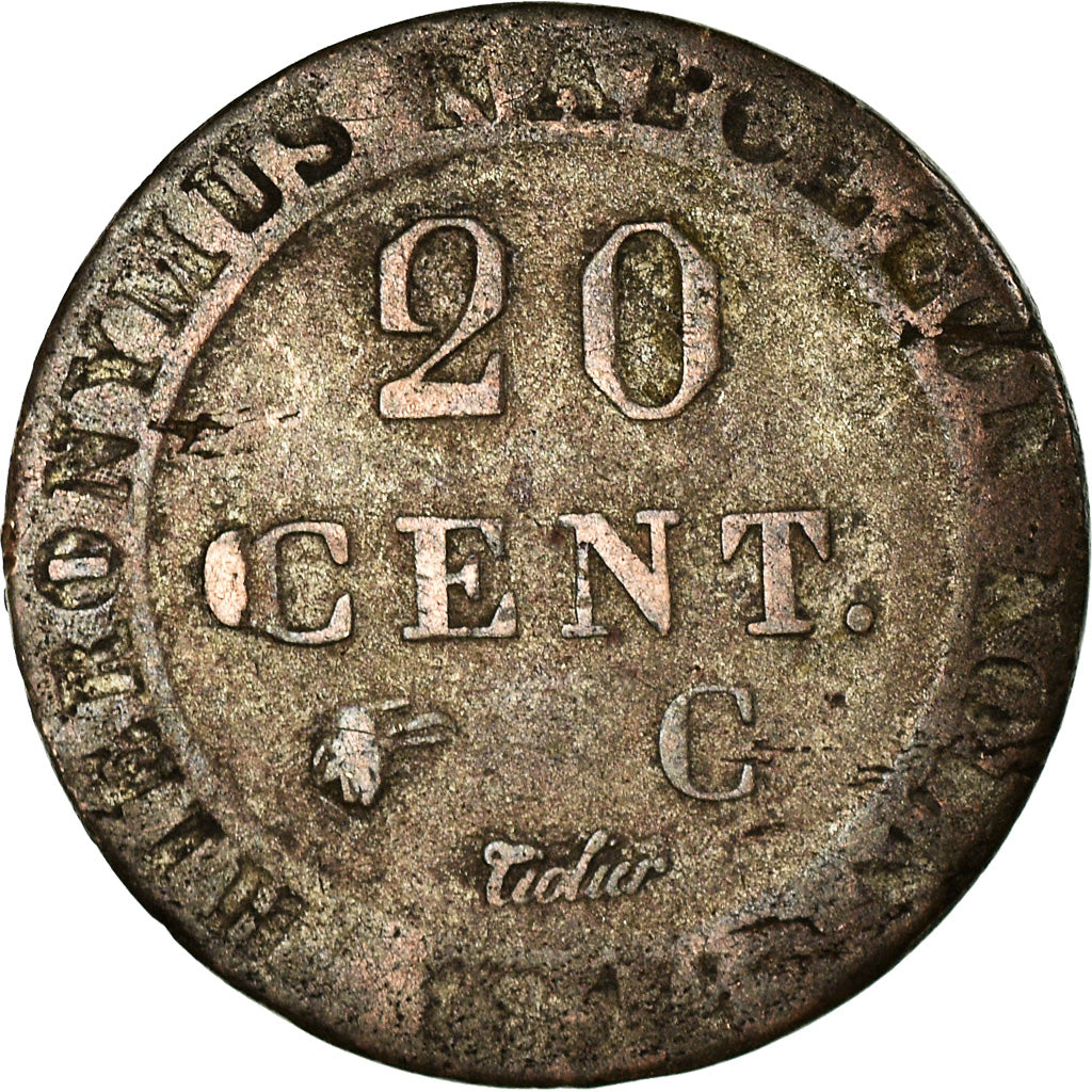 Coin, German States, WESTPHALIA, Jerome, 20 Centimes, 1812, Cassel, VF(30-35)