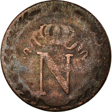 Moneda, Francia, Napoléon I, 10 Centimes, 1808, Toulouse, BC, Vellón, KM:676.6