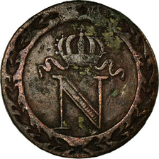 Moneta, Francia, Napoléon I, 10 Centimes, 1808, Paris, Contemporary forgery