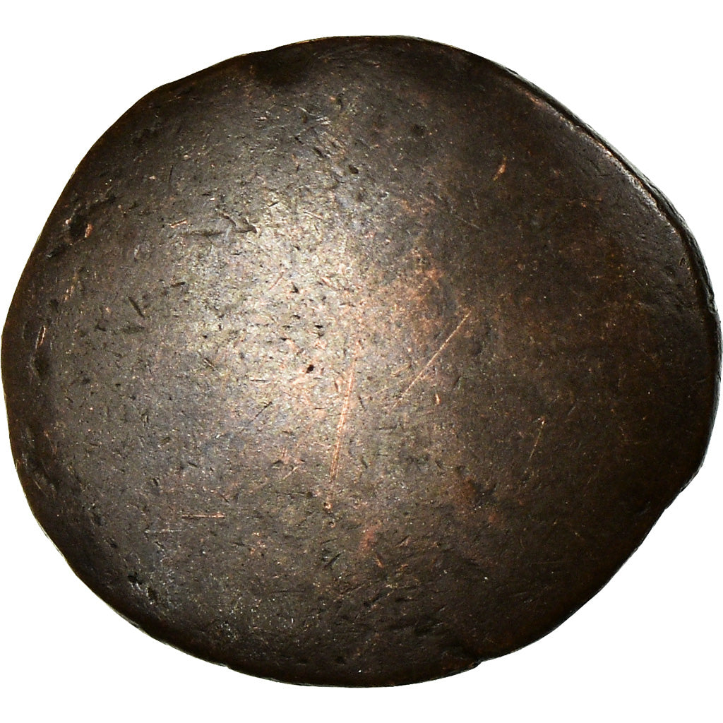 Coin, Cambodia, 2 Pe, 1/2 Fuang, Undated (1847), EF(40-45), Billon, KM:11