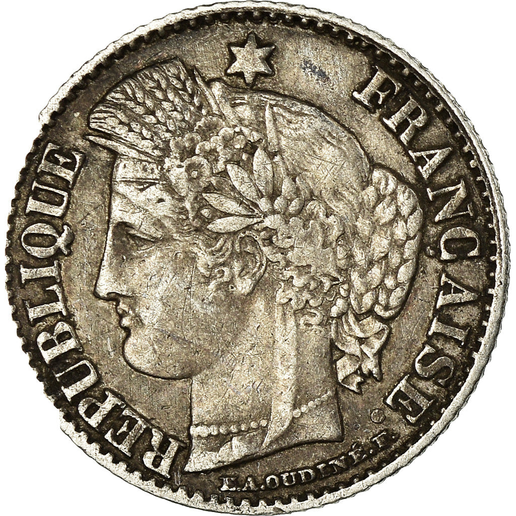 Coin, France, Cérès, 20 Centimes, 1851, Paris, EF(40-45), Silver, KM:758.1