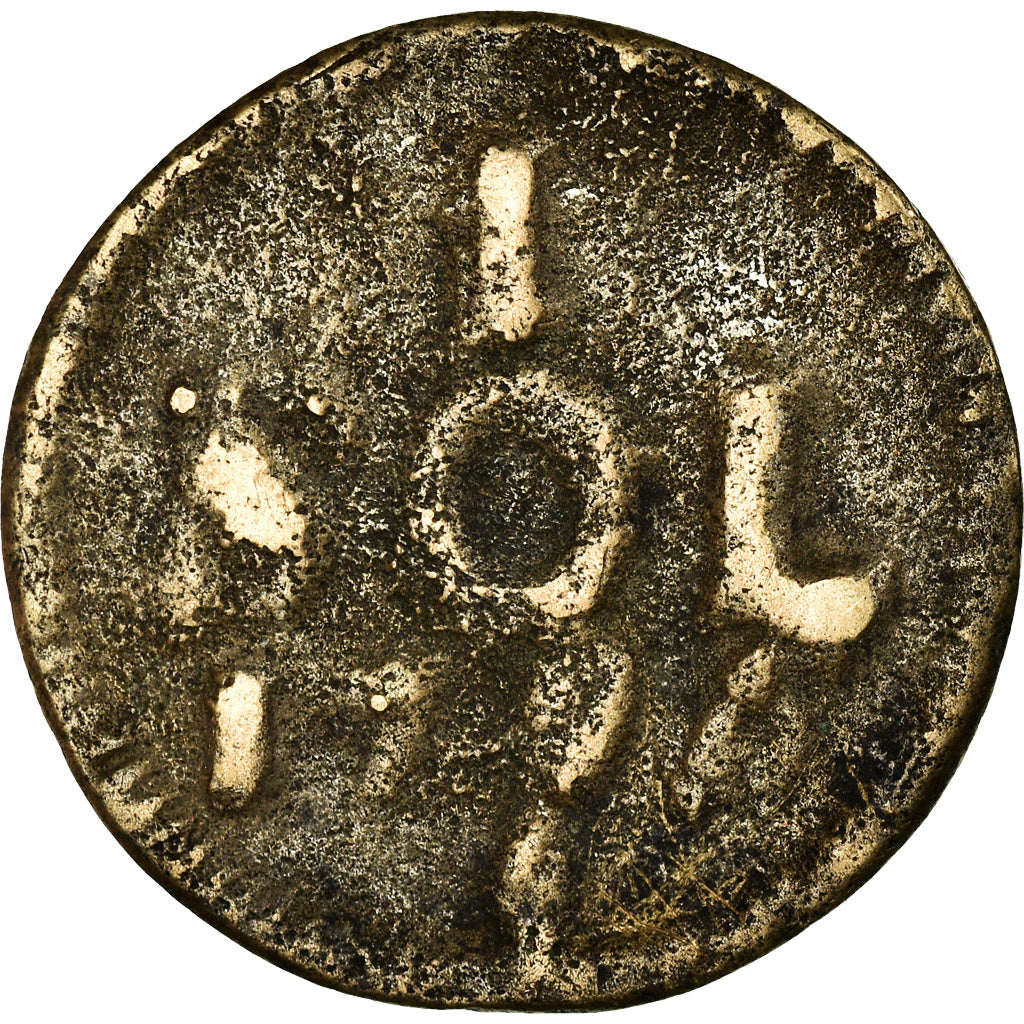 Coin, Luxembourg, Frans II, Sol, 1795, VF(20-25), Métal de cloche, KM:19