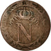 Monnaie, France, Napoléon I, 10 Centimes, 1808, Strasbourg, Faux d'époque, TB