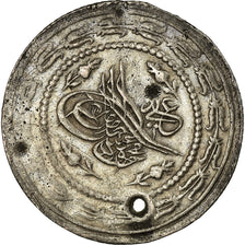 Coin, Turkey, Mahmud II, 6 Kurush, 1837 (1223//30), Qustantiniyah, Holed