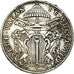 Coin, ITALIAN STATES, PAPAL STATES, Scudo, 1758, Rome, VF(30-35), Silver