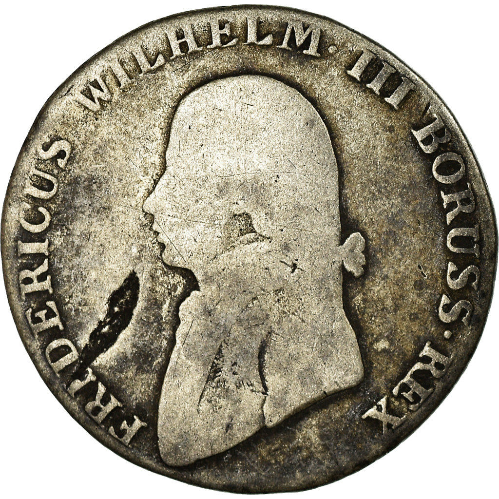 Monnaie, Etats allemands, PRUSSIA, Friedrich Wilhelm III, 4 Groschen, 1806, B