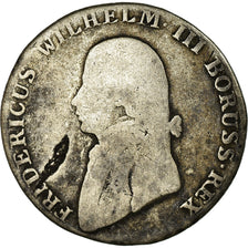 Monnaie, Etats allemands, PRUSSIA, Friedrich Wilhelm III, 4 Groschen, 1806, B