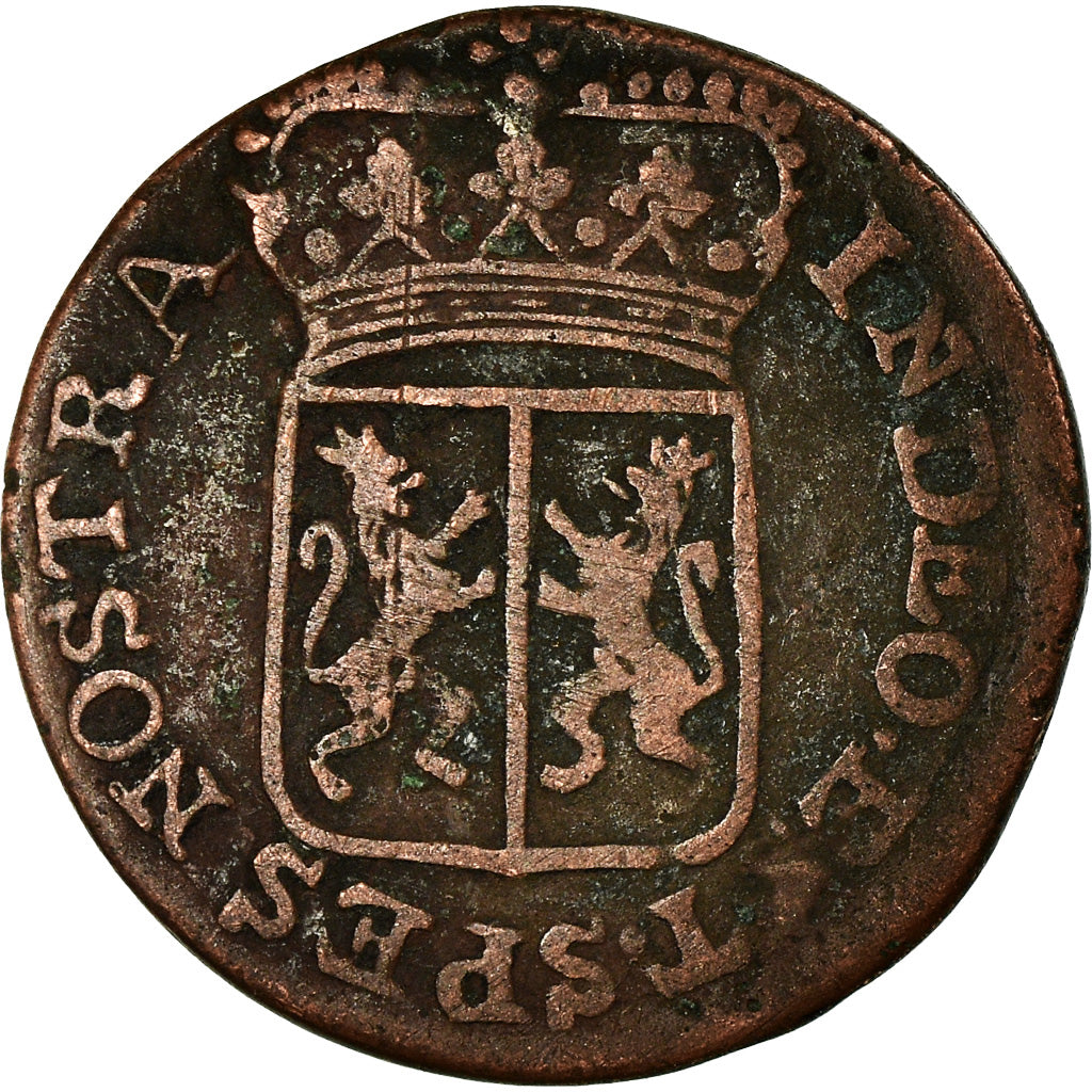 Coin, Netherlands, GELDERLAND, Duit, 1793, VF(20-25), Copper, KM:108