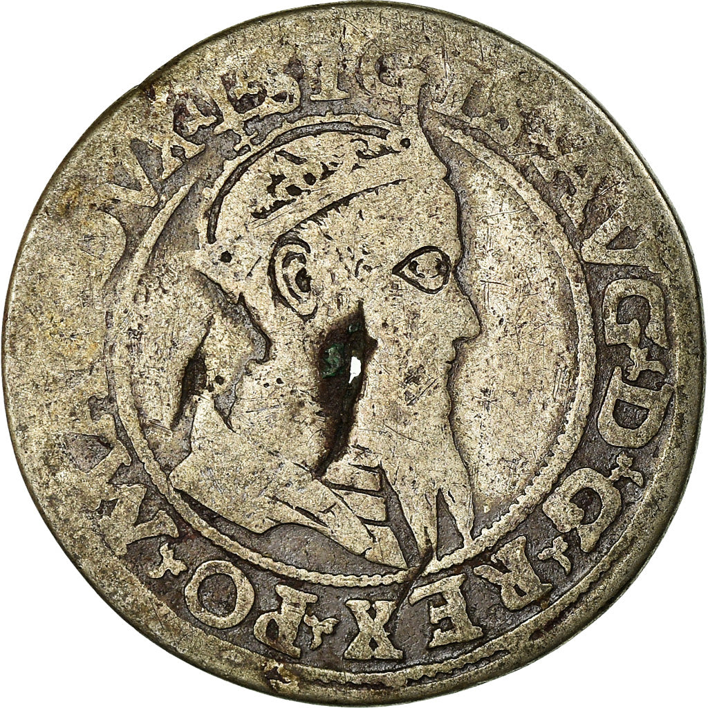 Coin, Lithuania, Sigismund II, 4 Groschen, 1566, Vilna, VF(20-25), Silver