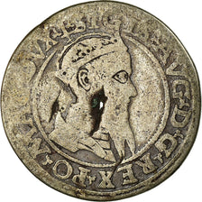Coin, Lithuania, Sigismund II, 4 Groschen, 1566, Vilna, VF(20-25), Silver