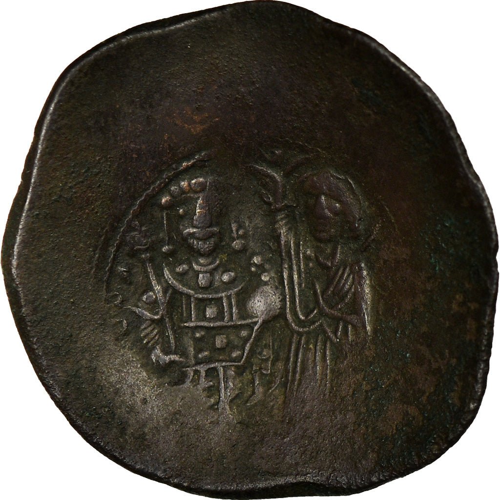 Coin, Manuel I Comnenus, Aspron trachy, 1167-1183, Constantinople, VF(30-35)