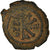 Coin, Maurice Tiberius, Half Follis, 585-586, Antioch, VF(30-35), Bronze