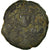 Monnaie, Maurice Tibère, Demi-Follis, 596-597, Antioche, TB+, Bronze, Sear:535