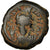 Coin, Maurice Tiberius, Half Follis, 586-587, Antioch, VF(30-35), Bronze
