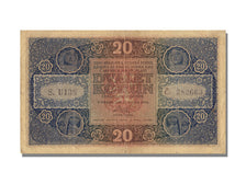 Czechoslovakia, 20 Korun, 1919, 1919-04-15, EF(40-45)