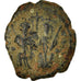 Moneta, Justin II, Decanummium, 575-576, Antioch, BB, Bronzo, Sear:383