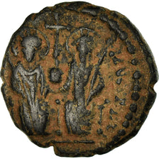 Moneta, Justin II, Decanummium, 570-571, Antioch, EF(40-45), Bronze, Sear:383