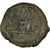 Moneda, Justin II, Follis, 571-572, Antioch, BC+, Cobre, Sear:379