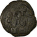 Munten, Justinus II, Follis, 573-574, Constantinople, ZF, Koper, Sear:360