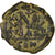 Moeda, Justin II, Follis, 571-572, Constantinople, VF(30-35), Cobre, Sear:360