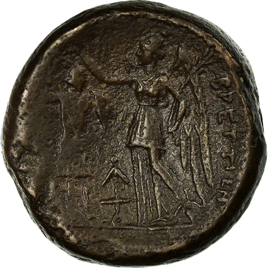 Moneta, Bruttium, The Brettii, Didrachm, 211-208 BC, BB, Bronzo, SNG ANS:43