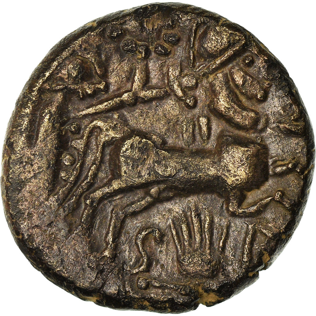 Coin, Pictones, Statère à la main, Rare, AU(50-53), Electrum, Delestrée:3656