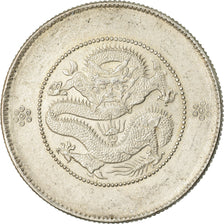 Coin, China, YUNNAN PROVINCE, 50 Cents, 1911, AU(55-58), Silver, KM:257