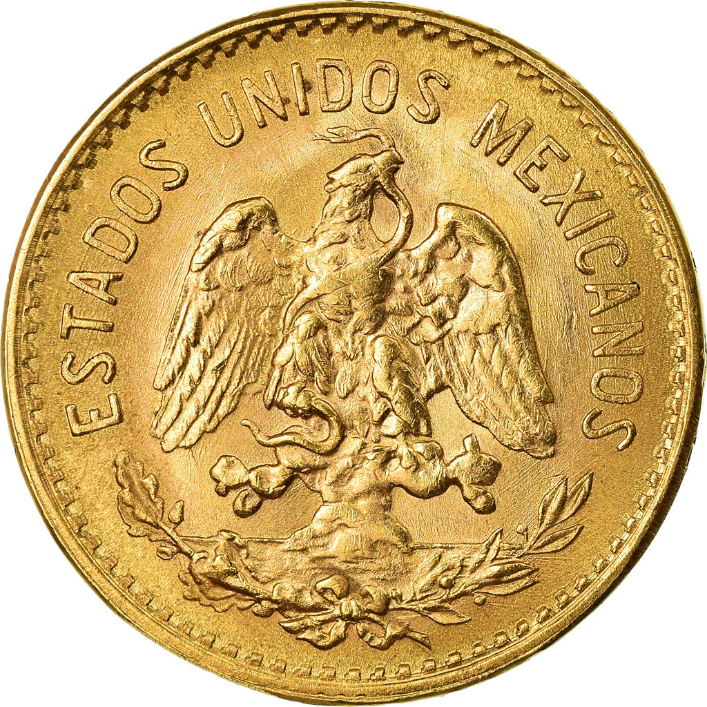 Moneta, Messico, 5 Pesos, 1955, Mexico City, SPL, Oro, KM:464