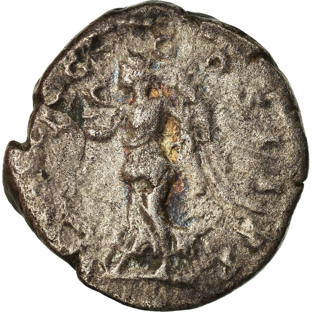 Moneta, Septimius Severus, Denarius, 197-198, Rome, MB+, Argento, RIC:120c
