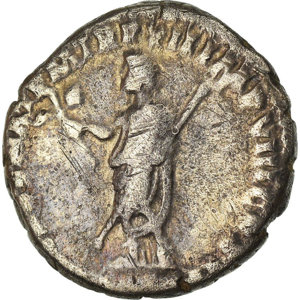Coin, Commodus, Denarius, 186-187, Rome, VF(30-35), Silver, RIC:157
