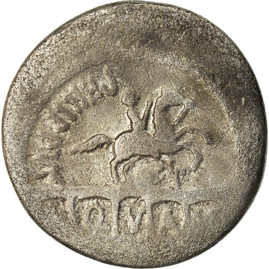 Coin, Marcia, Denarius, 56 BC, Rome, VF(20-25), Silver, Crawford:425/1