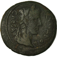 Monnaie, Auguste, As, 15-10 BC, Lyon - Lugdunum, TB, Bronze, RIC:230