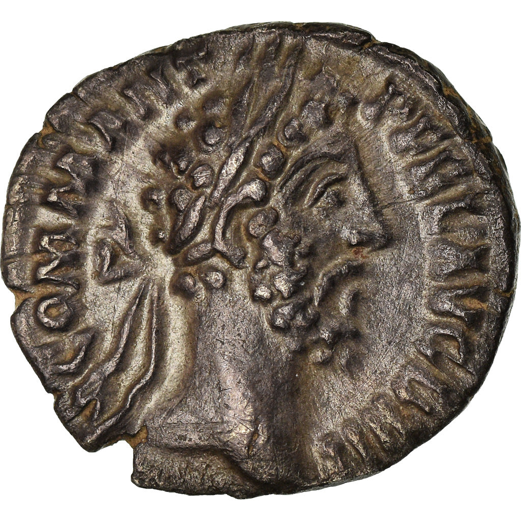 Moneta, Commodus, Denarius, 186-189, Rome, AU(50-53), Srebro, RIC:192