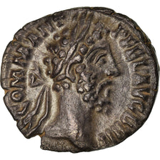 Moneta, Commodus, Denarius, 186-189, Rome, AU(50-53), Srebro, RIC:192